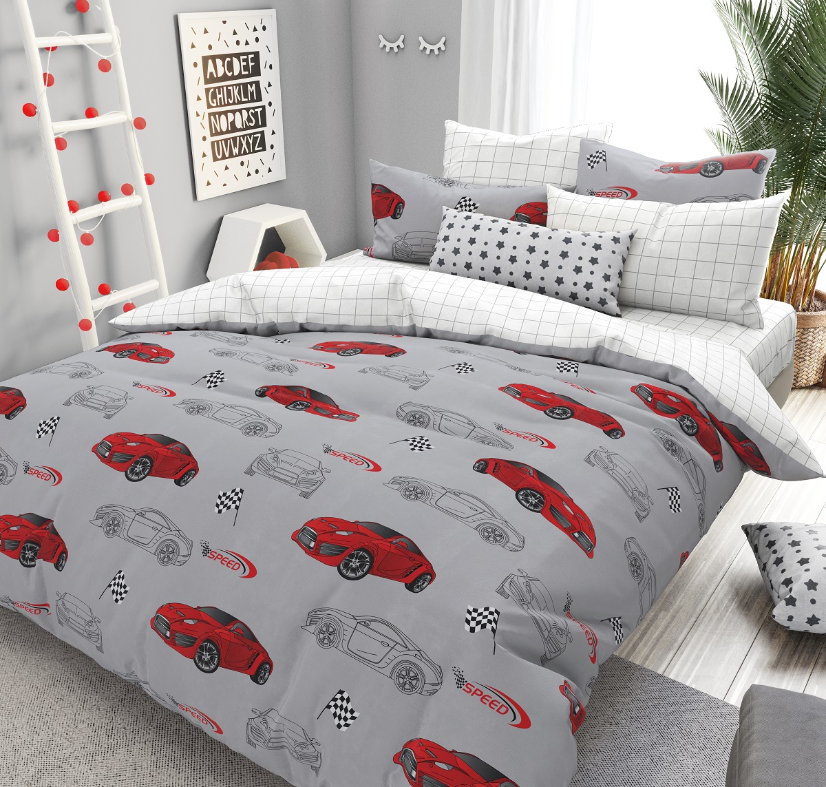 Скорость/ КПБ Поплин (1,5-спальный/ пр.150х220,под.145х215,2 навл.70х70) Скорость/ КПБ Поплин (1,5-спальный/ пр.150х220,под.145х215,2 навл.70х70)