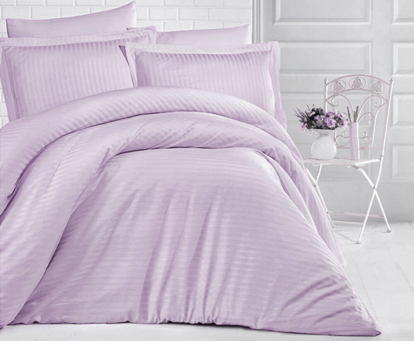 Лавандовый/ КПБ Сатин-страйп